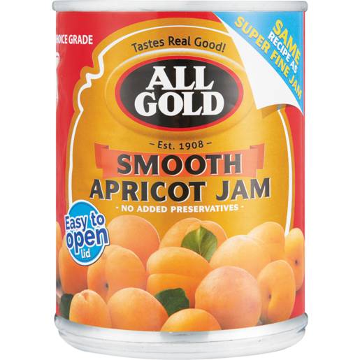 All Gold Smooth Apricot Jam 450g